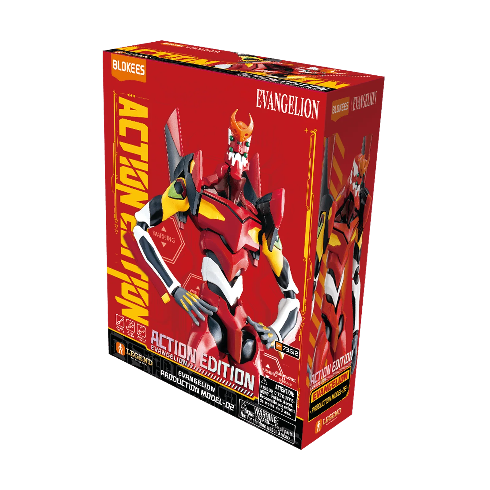Blokees | Evangelion Production Model-02 Action Edition - Image 4