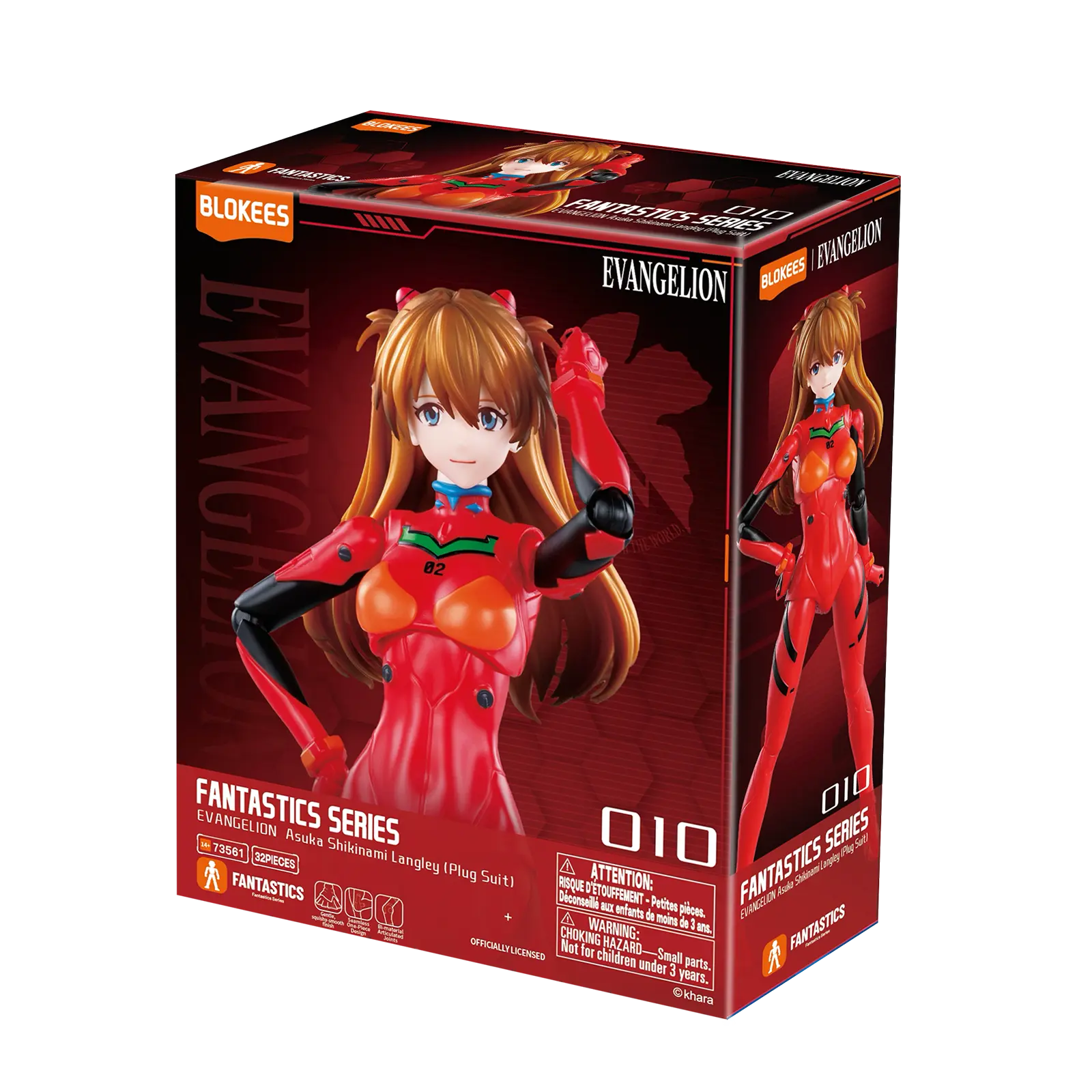 Blokees | Evangelion Fantastics Series - 03 Asuka Shikinami Langley - Image 6
