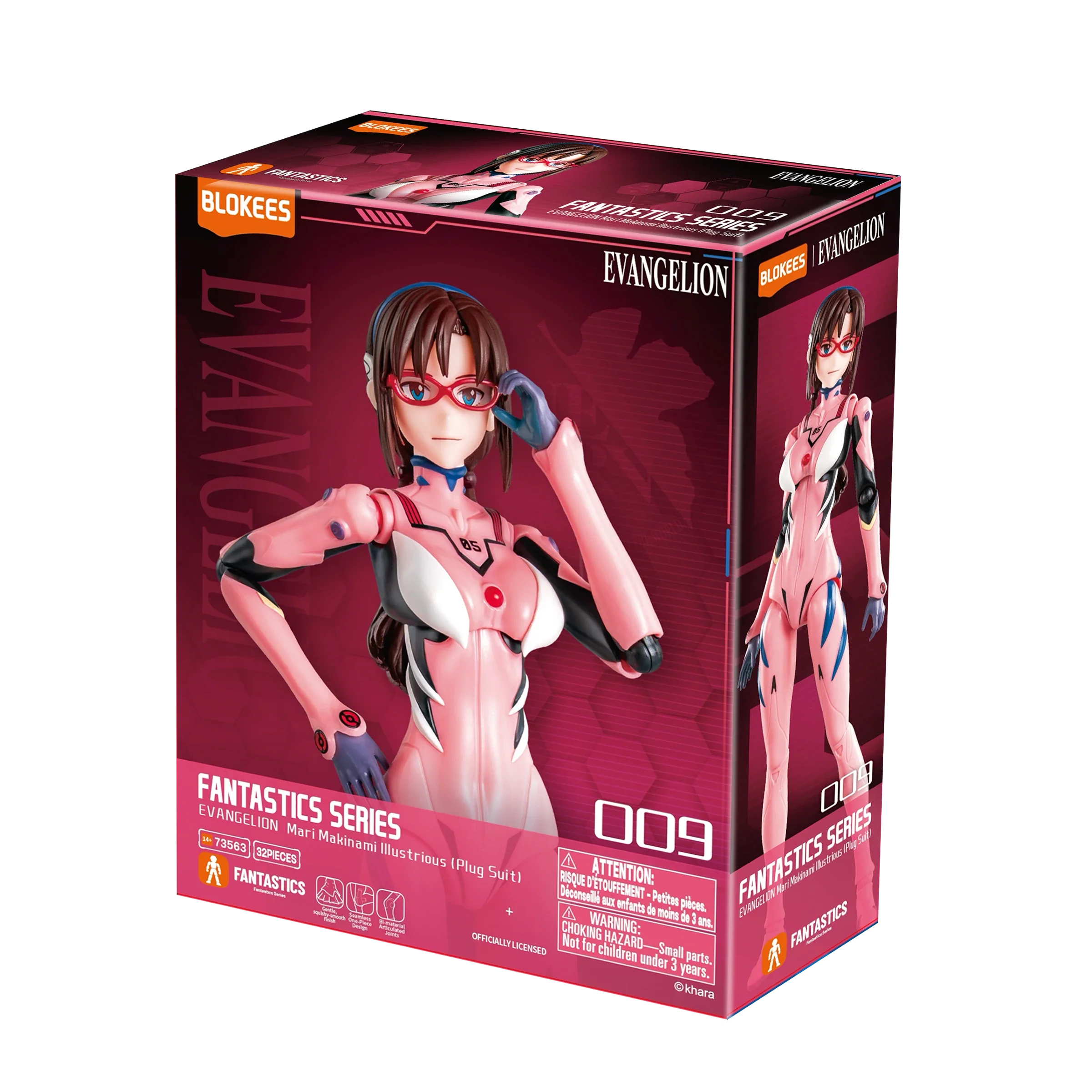 Blokees | Evangelion Fantastics Series - 02 Mari Makinami Illustrious - Image 6