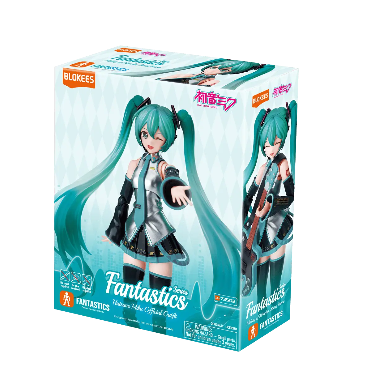 Blokees Fantastics Series - Hatsune Miku Official Outfit - Image 7