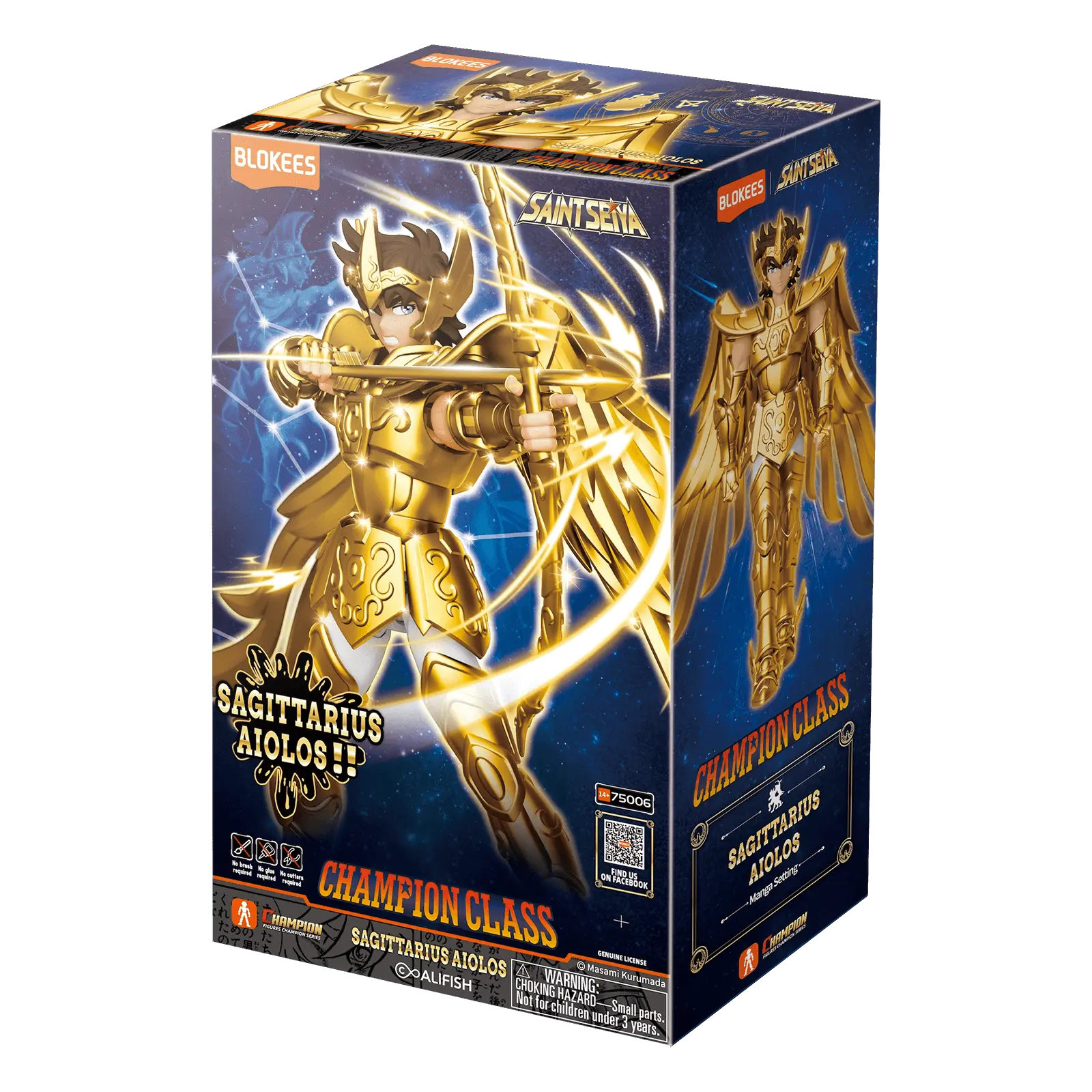 Saint Seiya Champion Class 05 Sagittarius Aiolos | Blokees - Image 3