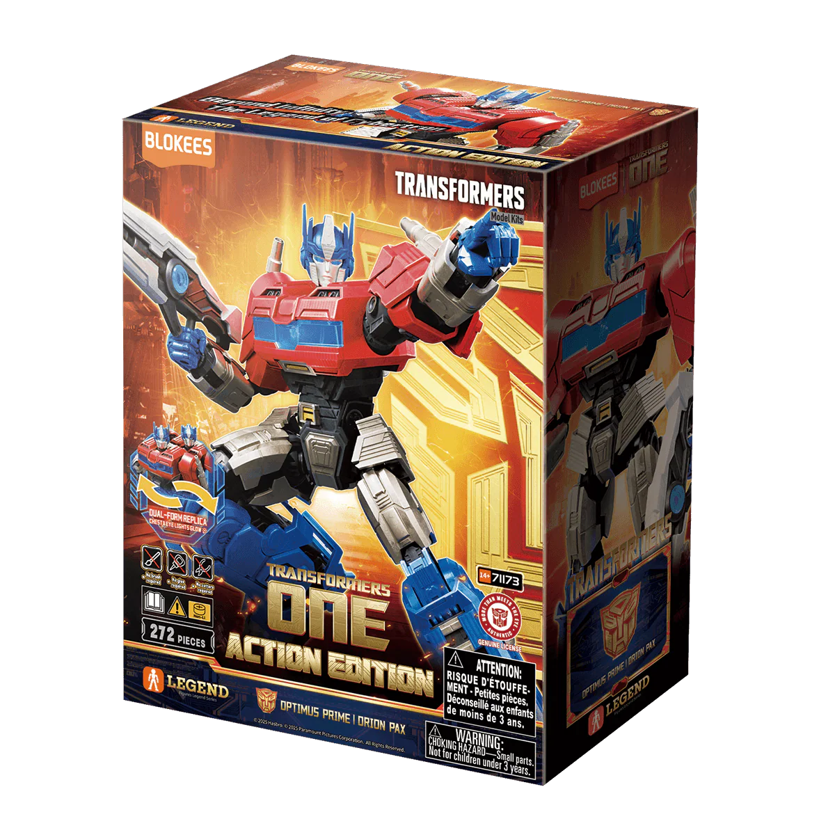 Blokees Transformers Action Edition 04 Optimus Prime | Orion Pax - Image 6